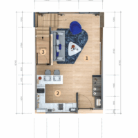 Апартаменты-дюплекс в Wyndham La Vita, 58 м2 — изображение 4