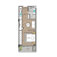 Апартаменты в Ayana Heights Seaview Residence, 44 м2 — изображение 8