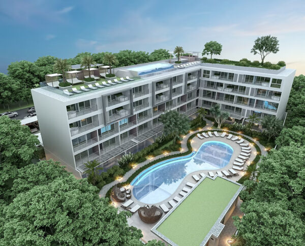 Апартаменты в Babylon Sky Garden, 55 м2