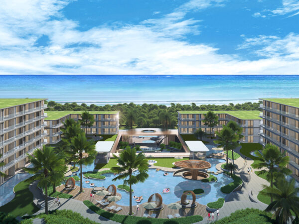 Апартаменты в AYANA Heights Seaview Residence, 43.42 м2