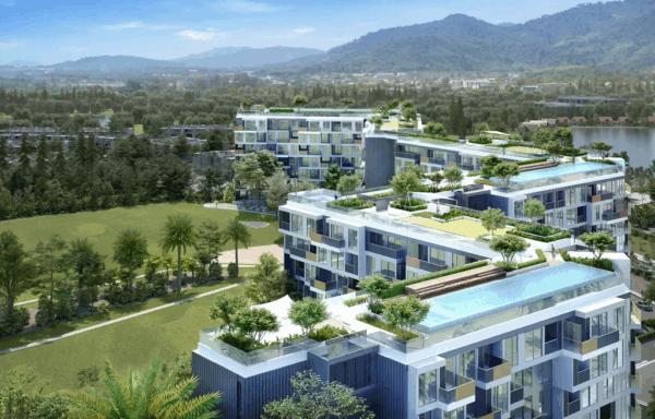 Апартаменты Skypark Laguna 43 м2
