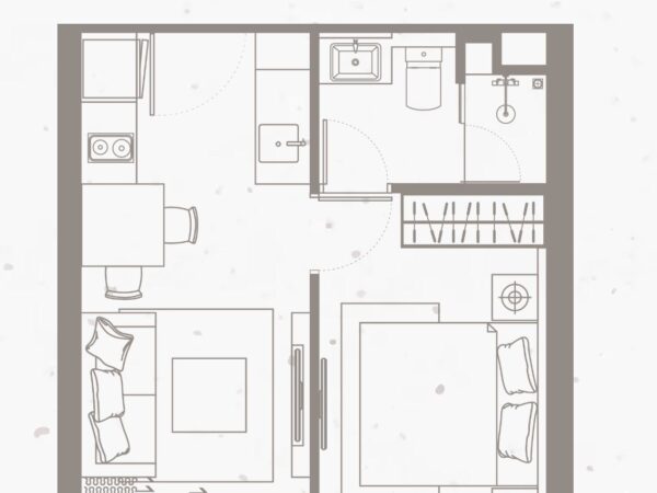 Апартаменты The Ozone Condominium 41,5 м2